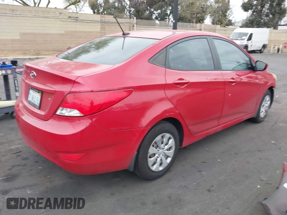 2015 Hyundai Accent GLS with VIN KMHCT4AE4FU827177, listed as a IAAI auction lot 42057967 with 83,842 mi miles and . Bid and sale history available at carsss.com. Image 4.