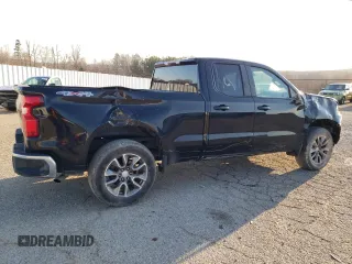 2020 Chevrolet Silverado 1500 LT with VIN 1GCRYDED3LZ135203, listed as a Copart auction lot 48203185 with 50,589 mi miles and Salvage Title. Bid and sale history available at carsss.com. Image 3.