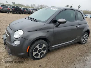 2016 FIAT 500e with VIN 3C3CFFGEXGT184011, listed as a Copart auction lot 44955155 with 48,196 mi miles and Clean Title. Bid and sale history available at carsss.com. Image 1.