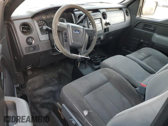 2011 Ford F-150 XL with VIN 1FTMF1EM2BFA42073, listed as a Copart auction lot 85560044 with Not provided miles and Salvage title. Bid and sale history available at DreamBid. Image 8.