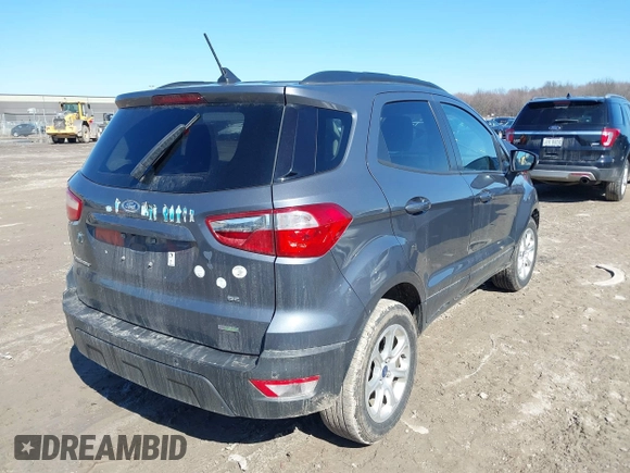 2019 Ford EcoSport SE with VIN MAJ3S2GE3KC299737, listed as a IAAI auction lot 41762805 with 71,465 mi miles and . Bid and sale history available at DreamBid. Image 4.