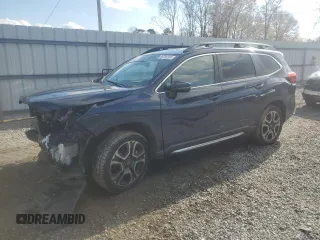 2023 Subaru Ascent Limited with VIN 4S4WMAND3P3403247, listed as a Copart auction lot 85768324 with 43,776 mi miles and Salvage title. Bid and sale history available at DreamBid. Image 1.