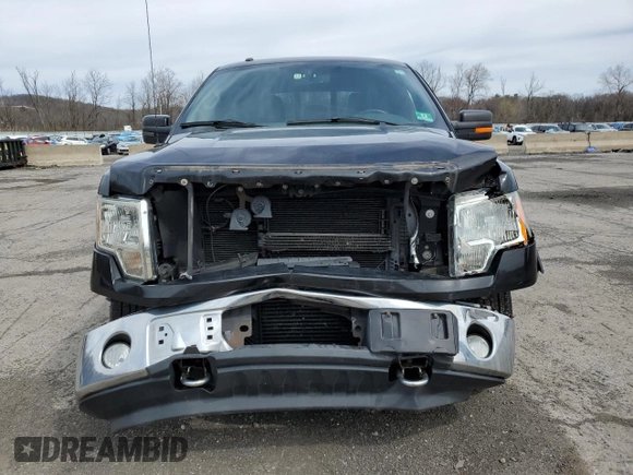 2012 Ford F-150 XL with VIN 1FTFW1ET9CFC46676, listed as a Copart auction lot 52634015 with 166,749 mi miles and Salvage Title. Bid and sale history available at carsss.com. Image 5.