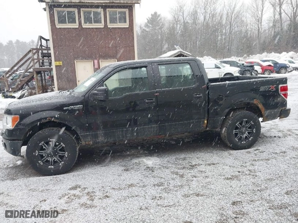 2014 Ford F-150 XL with VIN 1FTFW1EFXEFB24020, listed as a IAAI auction lot 41728918 with 117,729 mi miles. Bid and sale history available at carsss.com. Image 14.