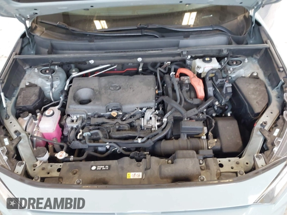 2021 Toyota RAV4 Hybrid LE with VIN 4T3B6RFV3MU010280, listed as a IAAI auction lot 41518724 with 48,916 mi miles. Bid and sale history available at carsss.com. Image 10.