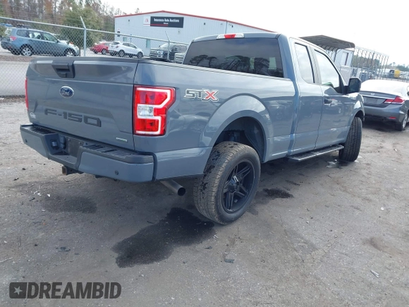 2020 Ford F-150 XL with VIN 1FTEX1CP9LKE02804, listed as a IAAI auction lot 41261391 with 95,047 mi miles and . Bid and sale history available at DreamBid. Image 4.
