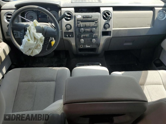 2010 Ford F-150 XL with VIN 1FTFX1EV3AKE20275, listed as a Copart auction lot 61480585 with 76,806 mi miles and Salvage title. Bid and sale history available at DreamBid. Image 8.