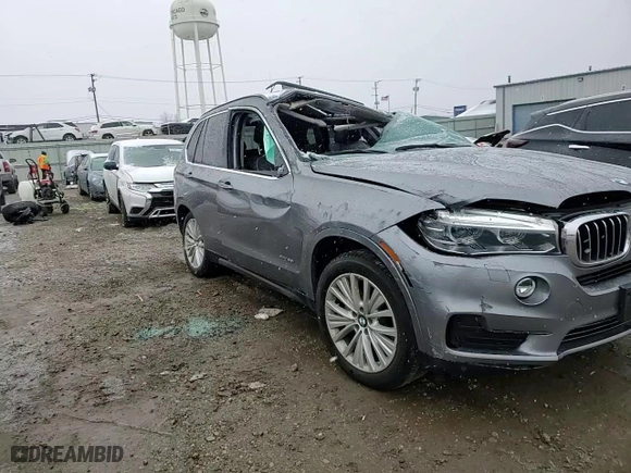 2016 BMW X5 xDrive35i with VIN 5UXKR0C53G0P31813, listed as a Copart auction lot 81564174 with 0 mi miles and Salvage Title. Bid and sale history available at carsss.com. Image 14.