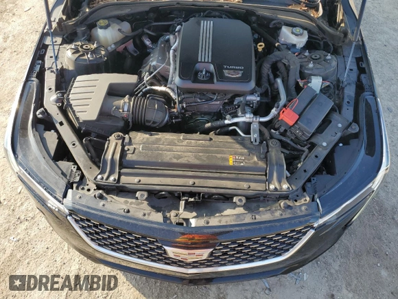 2021 Cadillac CT4 Luxury z VIN 1G6DJ5RK9M0114572, wystawiony jako Copart lot #43758515 z przebiegiem 47 072 mil mil oraz Tytuł czysty. Historia ofert i sprzedaży dostępna na DreamBid. Obrazek 11.