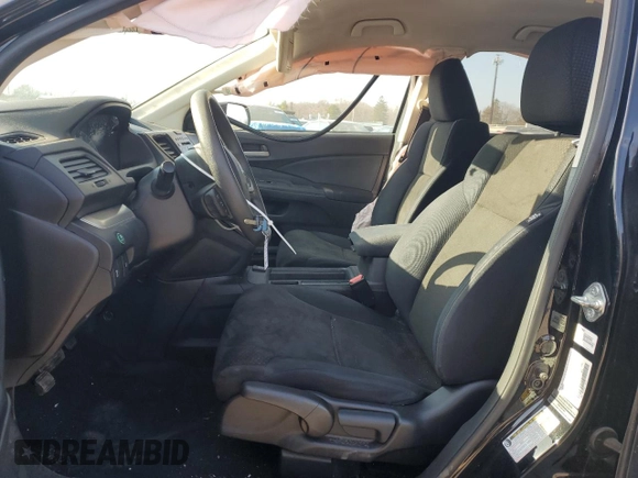 2016 Honda CR-V LX with VIN 2HKRM4H39GH706608, listed as a Copart auction lot 48391775 with 98,505 mi miles and Salvage Title. Bid and sale history available at carsss.com. Image 7.