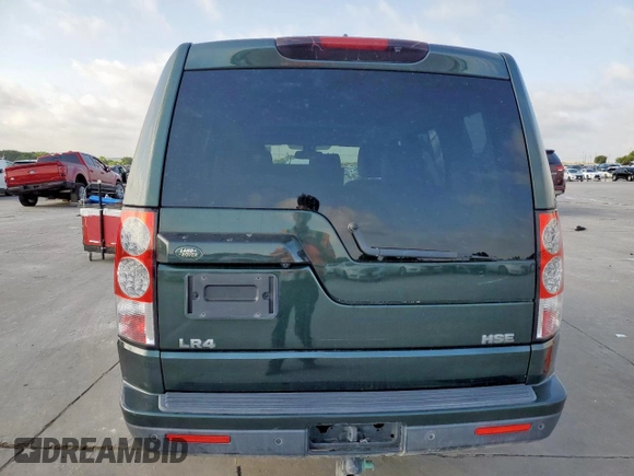 2012 Land Rover LR4 Lux with VIN SALAK2D44CA600504, listed as a Copart auction lot 61686665 with 172,084 mi miles and Clean title. Bid and sale history available at DreamBid. Image 6.