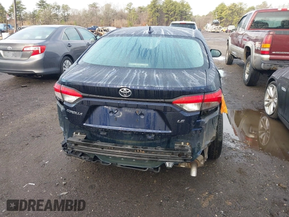 2021 Toyota Corolla LE with VIN 5YFEPMAE9MP167360, listed as a IAAI auction lot 41839769 with 53,573 mi miles and . Bid and sale history available at DreamBid. Image 16.
