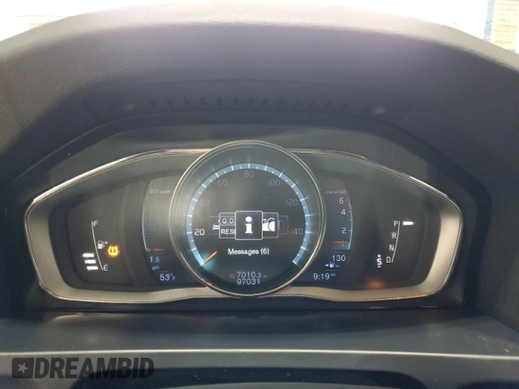 2016 Volvo V60 T5 z VIN YV4612HK8G1015369, wystawiony jako Copart lot #54868865 z przebiegiem 97 031 mil mil oraz Szkoda całkowita • Salvage title. Historia ofert i sprzedaży dostępna na DreamBid. Obrazek 9.