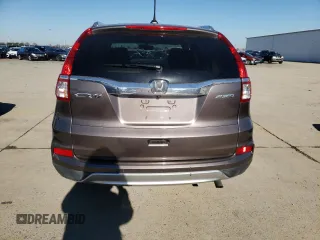 2015 Honda CR-V EX-L with VIN 2HKRM4H77FH618318, listed as a Copart auction lot 41526095 with 78,199 mi miles and Salvage Title. Bid and sale history available at DreamBid. Image 6.