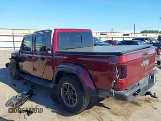 2021 Jeep Gladiator Overland z VIN 1C6HJTFGXML595781, wystawiony jako IAAI lot #41667696 z przebiegiem 31 438 mil mil oraz . Historia ofert i sprzedaży dostępna na DreamBid. Obrazek 3.