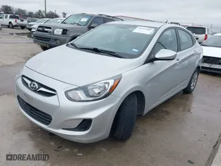 2014 Hyundai Accent GLS with VIN KMHCT4AE9EU608617, listed as a IAAI auction lot 41537589 with 77,678 mi miles. Bid and sale history available at carsss.com. Image 2.