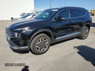 2023 Hyundai Santa Fe Hybrid Limited with VIN 5NMS5DA15PH024359, listed as a Copart auction lot 50913164 with 123 mi miles. Bid and sale history available at carsss.com. Image 1.