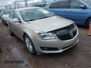 2014 Buick Regal Premium I with VIN 2G4GN5EX0E9169205, listed as a IAAI auction lot 42037716 with 157,452 mi miles. Bid and sale history available at carsss.com. Image 1.