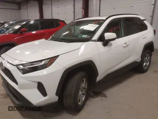 2023 Toyota RAV4 XLE with VIN 2T3P1RFV6PW345106, listed as a IAAI auction lot 41876973 with 43,392 mi miles. Bid and sale history available at carsss.com. Image 2.