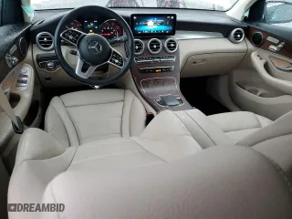 2021 Mercedes-Benz GLC with VIN W1N0G8DB0MV320488, listed as a Copart auction lot 48013105 with 24,458 mi miles and Salvage Title. Bid and sale history available at carsss.com. Image 8.
