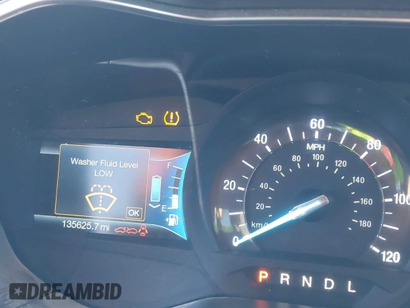 2016 Ford Fusion SE Hybrid with VIN 3FA6P0LU0GR388187, listed as a IAAI auction lot 38604646 with 135,625 mi miles. Bid and sale history available at carsss.com. Image 16.