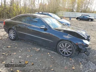 2007 Mercedes-Benz CLK 350 with VIN WDBTJ56H17F218930, listed as a Copart auction lot 75250344 with 108,722 mi miles and Salvage Title. Bid and sale history available at DreamBid. Image 4.