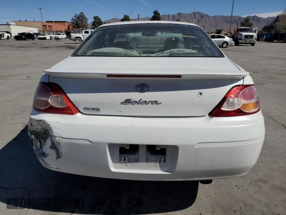 2002 Toyota Solara SE with VIN 2T1CE22P52C016868, listed as a Copart auction lot 46596465 with 229,670 mi miles and Salvage Title. Bid and sale history available at carsss.com. Image 6.