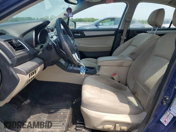 2015 Subaru Legacy Premium with VIN 4S3BNBE68F3006414, listed as a Copart auction lot 58781325 with 162,016 mi miles and Salvage title. Bid and sale history available at DreamBid. Image 7.