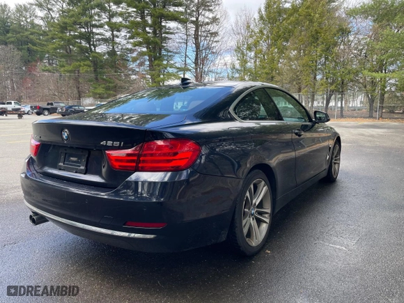 2016 BMW 4 Series 428i xDrive with VIN WBA3N9C50GK250666, listed as a Copart auction lot 52746685 with 156,396 mi miles and Clean Title. Bid and sale history available at carsss.com. Image 4.