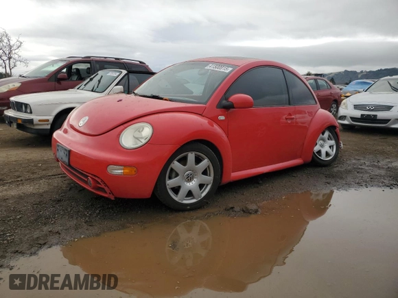2003 Volkswagen Beetle GLX with VIN 3VWDD21C23M414941, listed as a Copart auction lot 41500815 with 71,816 mi miles and Clean Title. Bid and sale history available at DreamBid. Image 1.