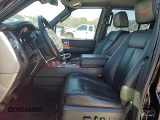 2008 Ford Expedition Limited with VIN 1FMFU19518LA29595, listed as a Copart auction lot 49655395 with 105,645 mi miles and Salvage title. Bid and sale history available at DreamBid. Image 7.