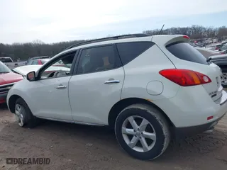 2010 Nissan Murano LE with VIN JN8AZ1MW9AW136533, listed as a IAAI auction lot 41848970 with 1 mi miles. Bid and sale history available at carsss.com. Image 13.