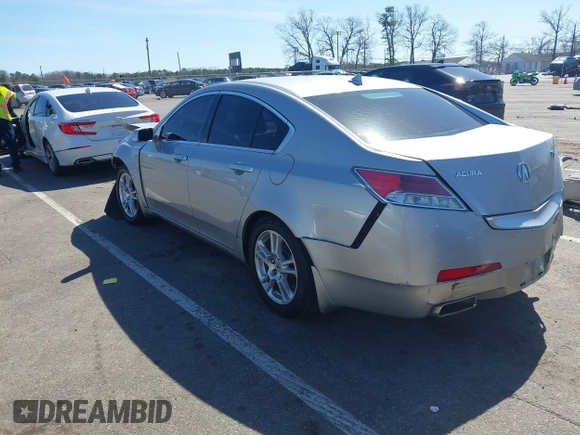 2010 Acura TL with VIN 19UUA8F2XAA000381, listed as a IAAI auction lot 41835238 with 218,639 mi miles. Bid and sale history available at carsss.com. Image 3.