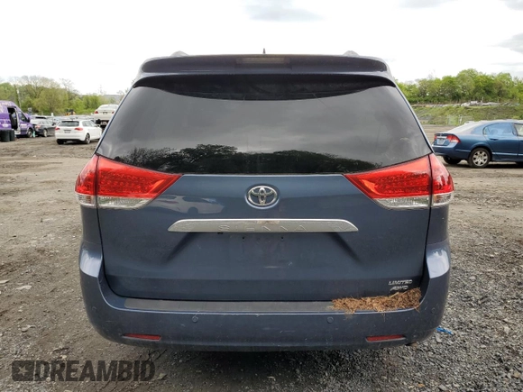2014 Toyota Sienna Limited with VIN 5TDDK3DC0ES074864, listed as a Copart auction lot 55680115 with Not provided miles and Salvage title. Bid and sale history available at DreamBid. Image 6.