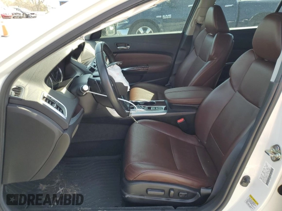 2016 Acura TLX Advance with VIN 19UUB3F71GA001164, listed as a Copart auction lot 51148235 with Not provided miles and Salvage title. Bid and sale history available at DreamBid. Image 7.