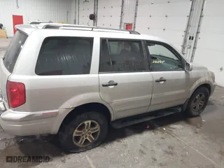 2004 Honda Pilot EX with VIN 2HKYF18654H515004, listed as a IAAI auction lot 41166007 with 0 mi miles. Bid and sale history available at carsss.com. Image 13.