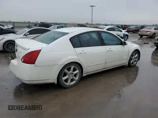 2006 Nissan Maxima SL with VIN 1N4BA41E26C844769, listed as a Copart auction lot 52029575 with 185,689 mi miles and Salvage title. Bid and sale history available at DreamBid. Image 3.
