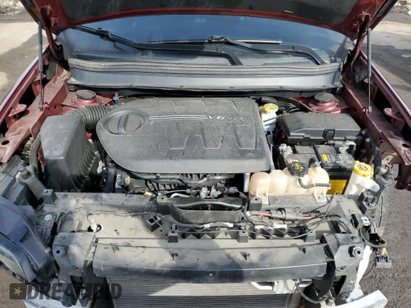 2019 Jeep Cherokee Latitude Plus with VIN 1C4PJMLX8KD369356, listed as a Copart auction lot 45351885 with 134,633 mi miles and Salvage Title. Bid and sale history available at carsss.com. Image 12.