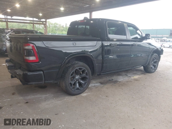 2020 Ram 1500 Limited with VIN 1C6SRFHT2LN147306, listed as a IAAI auction lot 42310509 with 74,087 mi miles and . Bid and sale history available at DreamBid. Image 4.