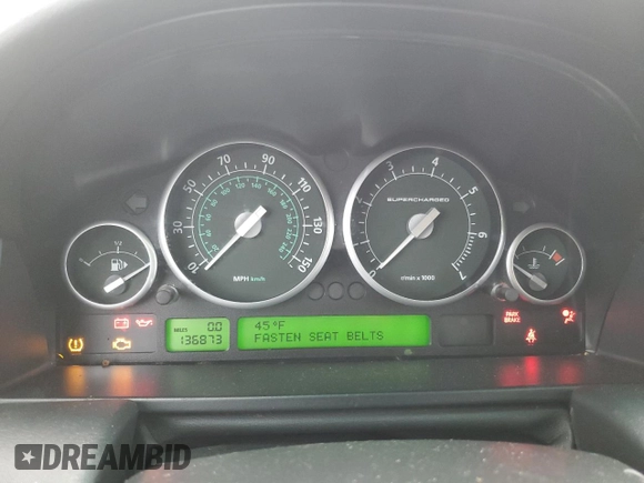 2006 Land Rover Range Rover SC z VIN SALMF13426A215380, wystawiony jako Copart lot #56039795 z przebiegiem 136 873 mil mil oraz Szkoda całkowita • Salvage title. Historia ofert i sprzedaży dostępna na DreamBid. Obrazek 9.