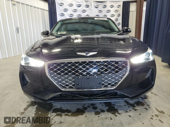 2021 Genesis G70 2.0T with VIN KMTG64LA7MU072306, listed as a Copart auction lot 46165345 with 78,452 mi miles and Clean title. Bid and sale history available at DreamBid. Image 5.