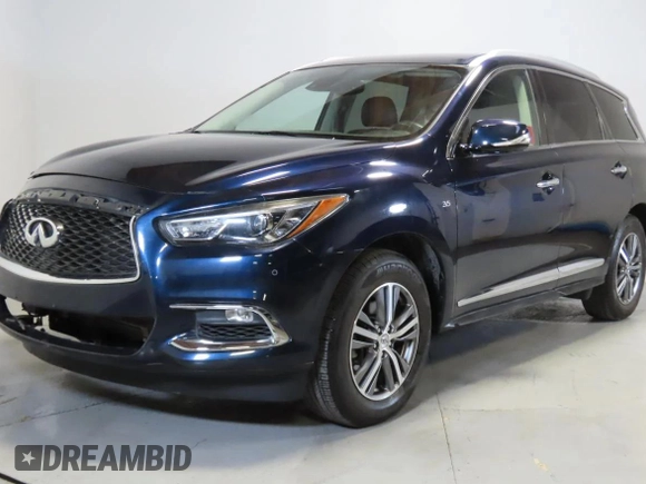 2020 Infiniti QX60 Luxe with VIN 5N1DL0MN0LC508563, listed as a Copart auction lot 58593215 with 41,861 mi miles and Salvage title. Bid and sale history available at DreamBid. Image 2.