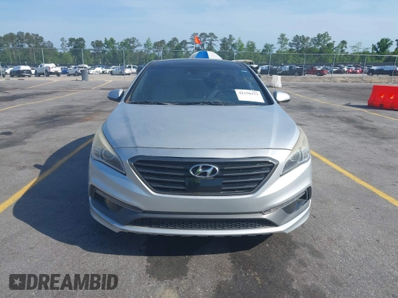 2015 Hyundai Sonata Sport with VIN 5NPE34AB0FH084580, listed as a IAAI auction lot 42150153 with 159,633 mi miles and . Bid and sale history available at carsss.com. Image 13.