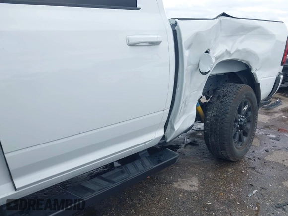 2024 Ram 2500 Big Horn with VIN 3C6UR5DL2RG378362, listed as a IAAI auction lot 42084302 with 4,505 mi miles and . Bid and sale history available at DreamBid. Image 6.