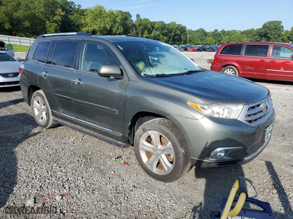 2012 Toyota Highlander Limited with VIN 5TDYK3EH8CS082879, listed as a Copart auction lot 65188214 with 0 mi miles and Non Repairable. Bid and sale history available at carsss.com. Image 4.