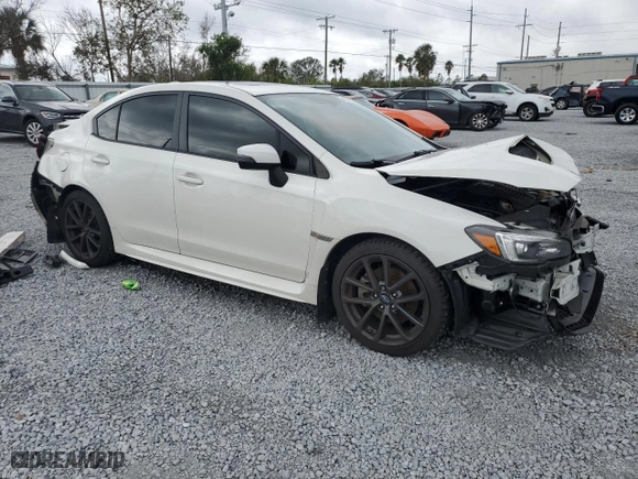 2018 Subaru WRX Limited with VIN JF1VA1H67J9837588, listed as a Copart auction lot 43067705 with NaN miles and Salvage Title. Bid and sale history available at carsss.com. Image 4.