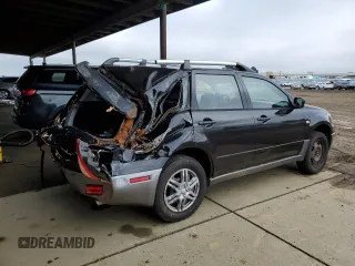 2006 Mitsubishi Outlander LS with VIN JA4LX31F16U021769, listed as a Copart auction lot 85477344 with 273,846 mi miles and Salvage Title. Bid and sale history available at carsss.com. Image 3.