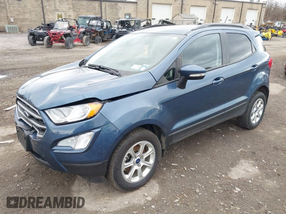 2022 Ford EcoSport SE with VIN MAJ6S3GL3NC469553, listed as a IAAI auction lot 41854545 with 40,339 mi miles and . Bid and sale history available at DreamBid. Image 17.