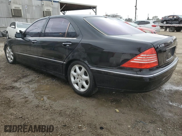 2006 Mercedes-Benz S 430 with VIN WDBNG83J26A470665, listed as a Copart auction lot 86651384 with 186,013 mi miles and Clean Title. Bid and sale history available at carsss.com. Image 2.