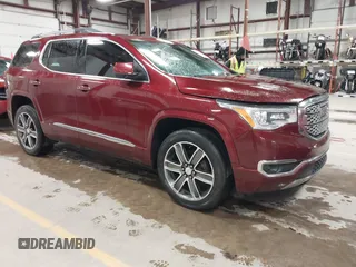 2017 GMC Acadia Denali with VIN 1GKKNXLS2HZ213656, listed as a IAAI auction lot 42147400 with 110,756 mi miles and . Bid and sale history available at DreamBid. Image 1.